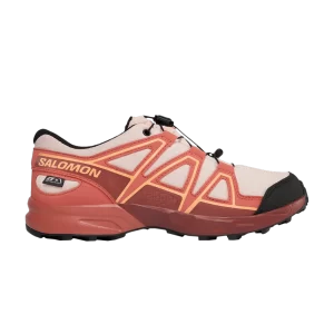 Salomon Speedcross CSWP Junior 'English Rose Cantaloupe' English rose/Cowhide/Cantaloupe L47278800