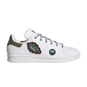 adidas Stan Smith J 'Camp' Sneakers Cloud White/Olive Strata/Tattered Brown ID7220