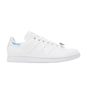 adidas Stan Smith J 'White Silver Iridescent' Sneakers Cloud White/Cloud White/Metallic Silver IF0104