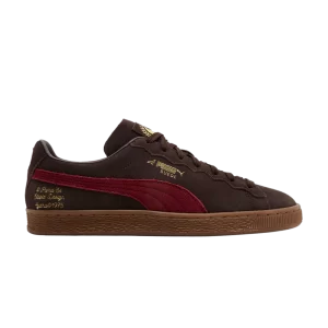 Puma Jeff Staple x Suede 'Gidra – Dark Chocolate 'sneakers Dark Chocolate/Rhubarb 393543 01