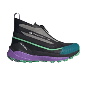 adidas Stella McCartney x Wmns Terrex Free Hiker GORE-TEX 'Black Lilac Green' Black/Half-Flash Green/Deep Lilac IG0019