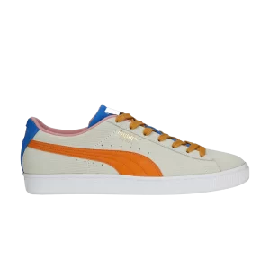 Puma Suede 'Cord – White Royal Orange 'Sneakers White/Team Royal/Ricky Orange 390113 01