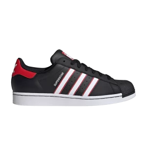 adidas Superstar 'Black White Scarlet' Sneakers Black/Cloud White/Better Scarlet S23 IF3631