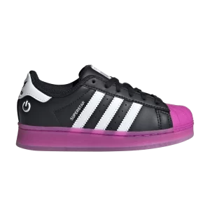 adidas Superstar C 'LED Lights Pack - Black Purple Burst' Black/Purple Burst/White Cloud JI4375