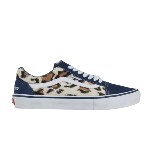 Vans Supreme x Skate Old Skool Leopard Pack – Navy Cream SUP OS LEOPARD NVY