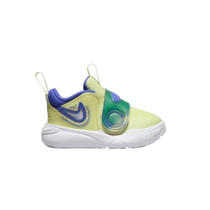 Nike Team Hustle D11 SE TD 'Luminous Green Ultramarine' Luminous Green/Medium Soft Pink/Stadium Green/Light Ultramarine FN6678 300