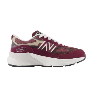 Sneakers New Balance Teddy Santis x 990v6 Little Kid 'Burgundy Tan 'Burgundy/Black coffee PC990BT6