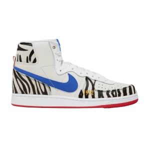 Nike Tennessee State University x Terminator High 'Slim & Husky's Pizza' Ghost/Blue/White/University Red FV2047 001