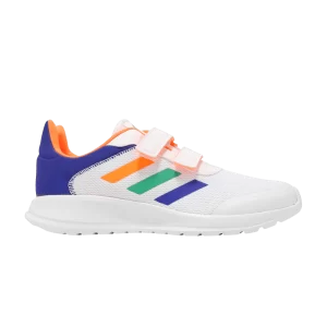 adidas Tensaur Run 2.0 K 'White Orange Lucid Blue' White Cloud/Screaming Orange/Lucid Blue HQ1268