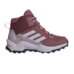 adidas Terrex AX4R Mid K 'Burgundy Silver Dawn' Burgundy/Silver Dawn/Pink Fusion IF6524