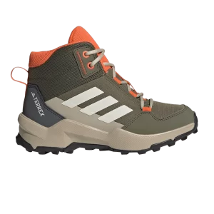 adidas Terrex AX4R Mid K 'Olive Strata Impact Orange' Olive Strata/Miracle White/Translucent Orange IF6523