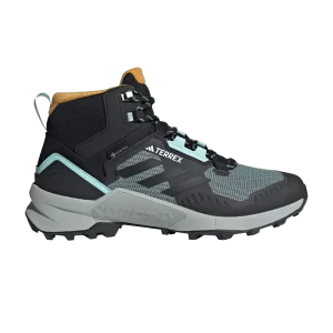 adidas Terrex Swift R3 Mid GORE-TEX 'Black Aqua Yellow' Half Flash Aqua/Black/Yellow IE6908