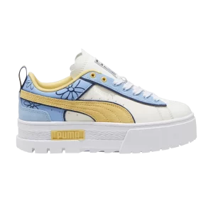 Puma The Smurfs x Wmns Mayze 'White Flaxen 'sneakers Warm white/linen 394874 01