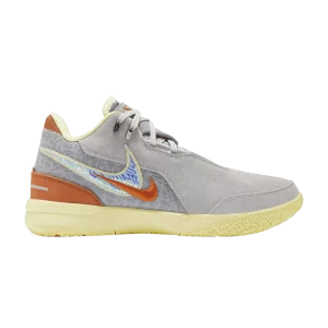 Nike Titan x Zoom LeBron NXXT Gen AMPD EP 'Hope' Wolf Grey/Campfire Orange/Pale Yellow/Powder Blue FV1305 001