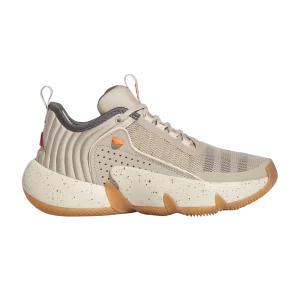 adidas Trae Unlimited Big Kid 'Wonder Beige Gum' Sneakers Miracle Beige/Grey Five/Miracle White IE9351