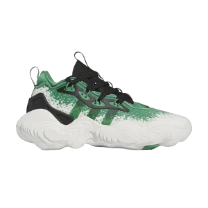 adidas Trae Young 3 J 'Preloved Green' Sneakers White color/Green color/Black color IE7883