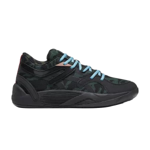 Puma TRC Blaze Court 'Camo' Sneakers Black/Myrtle/Dark Pink/Bold Blue/Electric Blush 379087 01