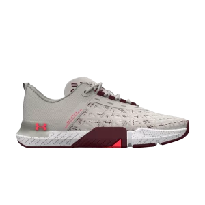 Under Armor TriBase Reign 5 'White Clay Deep Red' White Clay/Deep Red/Beta 3026021 302