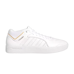 adidas Tyshawn 'White Gold Metallic' Sneakers Cloud White/Cloud White/Metallic Gold IG5273