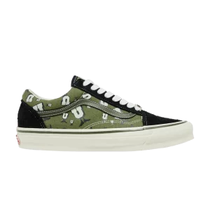 Vans Undefeated x OG Old Skool LX 'U-Man – Grasshopper 'Sneakers Green VN0A4P3XGRN