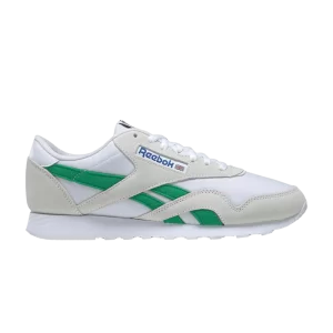 Reebok VeeFriends x Classic Nylon 'Aspiring Alpaca' Sneakers Shoes white/Black/Glen Green IF3021