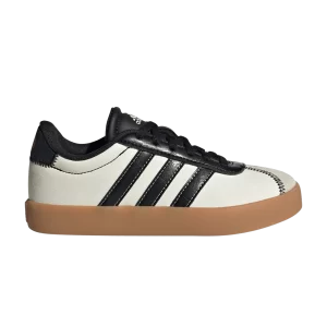 adidas VL Court 3.0 K 'Dia De Los Muertos Pack – Off White Black 'White color/Black color/White color JH8632