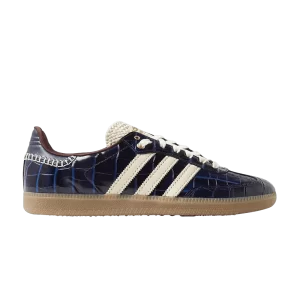 Wales Bonner x adidas Samba OG 'Croc – Collegiate Navy 'Sneakers Collegiate Navy/Miracle White/Night Red JH9825