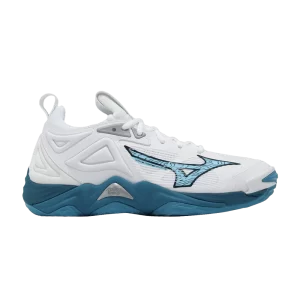 Mizuno Wave Momentum 3 White Sailor Blue Sneakers White/Sailor Blue/Silver V1GA231221