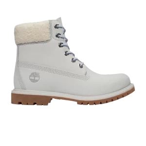 Timberland Wmns 6 Inch Premium Boot 'Light Gray Blue Fur Collar 'Light grey/blue TB0A2JR1 M29