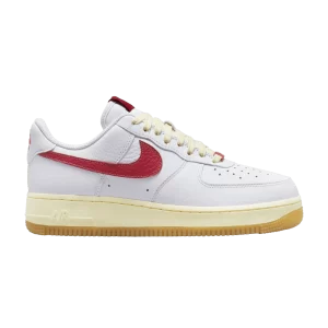 Nike Wmns Air Force 1 '07 'Summit White University Red 'Summit White/University Red/Coconut Milk/Gum Light Brown FN3493 100