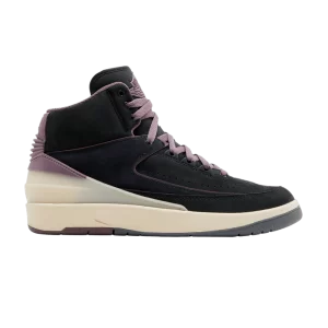 Wmns Air Jordan 2 Retro 'Off Noir Mauve' Sneakers Off Black/Sky J Move/Guava Ice/Cool Gray DX4400 005