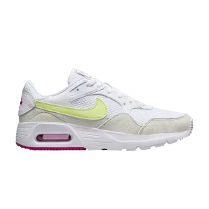 Nike Wmns Air Max SC 'White Lemon Fireberry' Sneakers White/Slight Lemon Twist/Fireberry/Blue Tint FQ8886 100