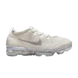 Nike Wmns Air VaporMax 2023 Flyknit 'Phantom' Ghost/Metallic Silver/Multicolor FD3148 002