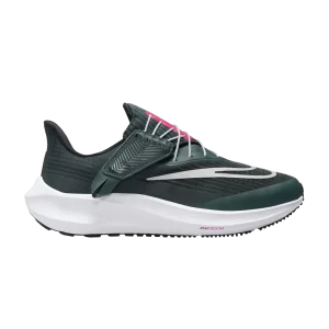 Nike Wmns Air Zoom Pegasus 39 FlyEase Wide 'Deep Jungle Metallic Silver 'Deep Jungle/Black/Pure Platinum/Metallic Silver DJ7384 300