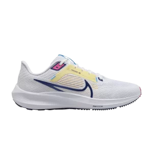 Nike Wmns Air Zoom Pegasus 40 'White Deep Royal Pink' White/Photon Dust/Fierce Pink/Deep Royal Blue DV3854 105