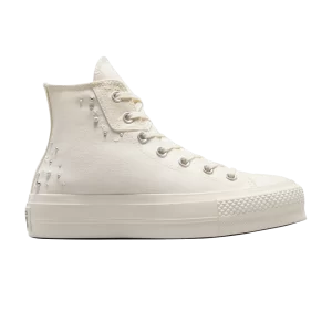 Converse Wmns Chuck Taylor All Star Lift Platform High 'Pearls & Studs – Egret 'Sneakers Egret/Egret/Black A12512C