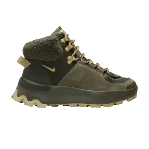 Nike Wmns City Classic Premium 'Cargo Khaki Sesame' Sneakers Cargo khaki/Olive medium/Orange bonfire/Sesame FD0211 300