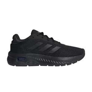 adidas Wmns Cloudfoam Comfy 'Black Iron Metallic' Sneakers Black/Black/Metallic Iron IH6125