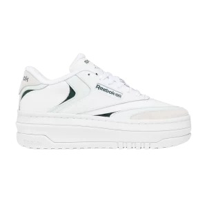 Reebok Wmns Club C Extra 'White Forest Green 'Sneakers White Cloud/Water Dust/Forest Greens 100033107