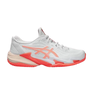 ASICS Wmns Court FF 3 Clay 'White Sun Coral' White/Sunny Coral 1042A221 103