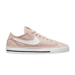 Nike Wmns Court Legacy Canvas 'Pink Oxford' Sneakers Oxford Pink/Light Pink/Black/White CZ0294 602