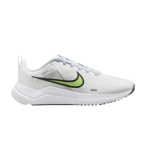 Nike Wmns Downshifter 12 'Summit White Lime Blast' Summit White/White/Obsidian/Lime Burst DD9294 104