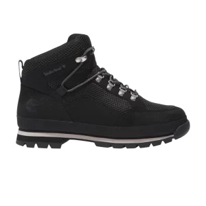 Timberland Wmns Euro Hiker Mid Boot 'Triple Black 'Black TB0A5ZBV 001