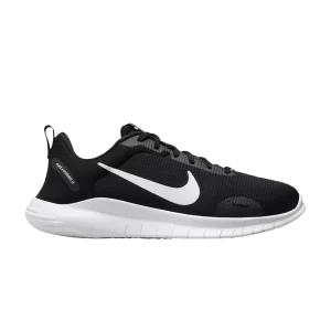 Nike Wmns Flex Experience Run 12 Extra Wide 'Black White' Black/Dark Smoke Grey/White FZ4674 003