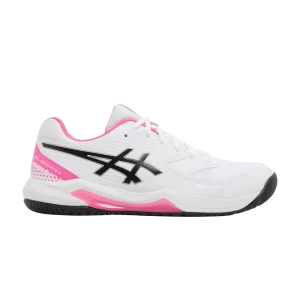 ASICS Wmns Gel Dedicate 8 White Hot Pink White/Hot pink 1042A236 100