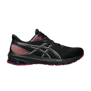 ASICS Wmns GT 1000 12 GORE-TEX 'Black Pink' Black/Light blue 1012B508 002