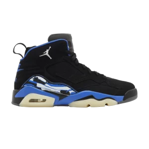 Air Jordan Wmns Jordan MVP 'Black Varsity Royal' Sneakers Black/White/Varsity Royal/Muslin/Iron Gray FB9019 004