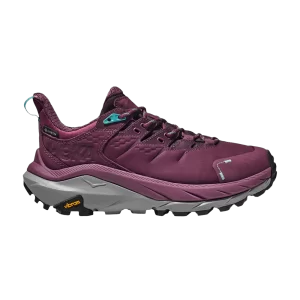 HOKA Wmns Kaha 2 Low GORE-TEX 'Grape Wine 'Sneakers Grape Wine/Coastal Tint 1123191 GWCS