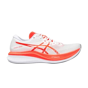 ASICS Wmns Magic Speed 3 'White Sunrise Red' White/Red Sunrise 1012B652 100