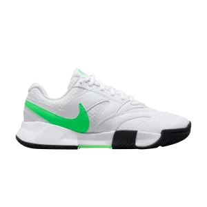 Sneakers Wmns NikeCourt Lite 4 'White Poison Green 'White/Black/Poison Green FD6575 105